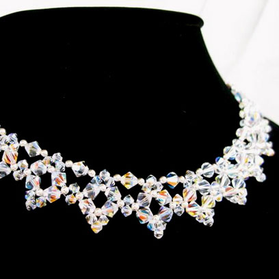 Swarovski Crystal Bridal Necklace from Jewels by Jan