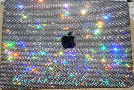 Swarovski Crystal Labtop Bling