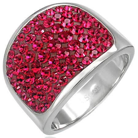 Swarovski crystal Light Siam Ring