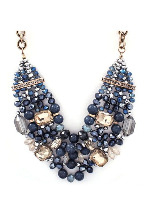 Swarovski Necklace Design Inspiration Blue