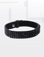 Swarovski Black Golf Bracelet Rock Glam
