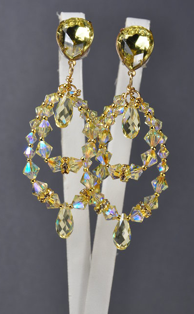 Swarovski_Crystal_Hoop_Earrings_with_Bicone_Beads