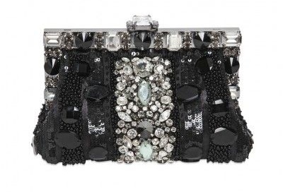 Swarovski embellished purse