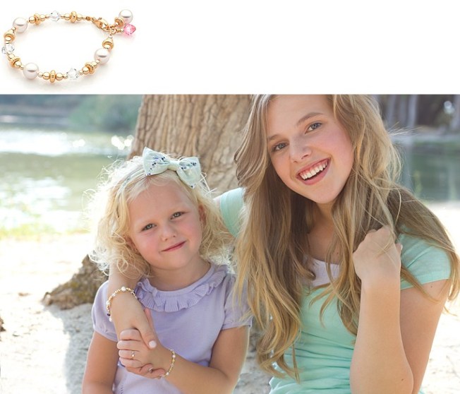 Tiny Blessings personalized jewelry made with Swarovski Crystal Elements for tweens and teens