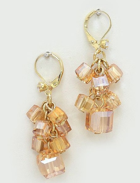 Swarovski Crystal Cube Beads