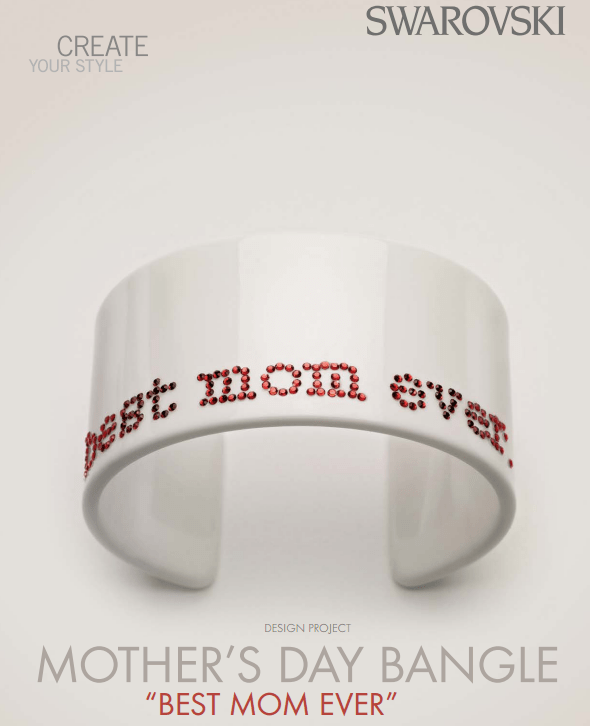 DIY Mothers day sparkling bracelet design inspiration