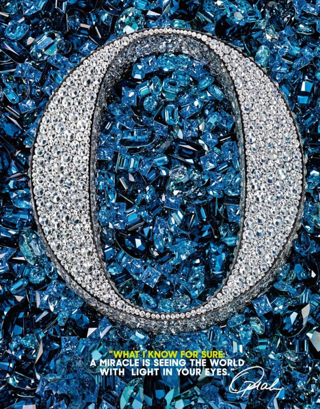 Opra Magazine 15th anniversary with Swarovski Crystals