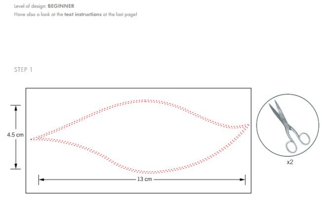 DIY Swarovski Crystal wedding Head Band Piece Step 1