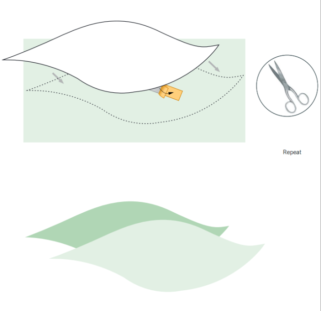 DIY Swarovski Crystal wedding Head Band Piece Step 1B