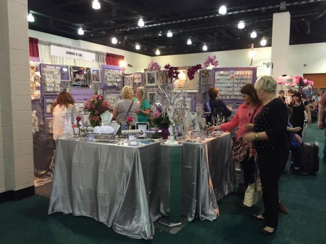 Bead and Button Trade Show 2015 Rainbows of Light Swarovski Crystals happy customers