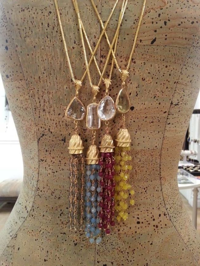 Stylish Beaded Tassel jewelry