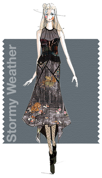 Stormy Weather Pantone Fall Color Trends