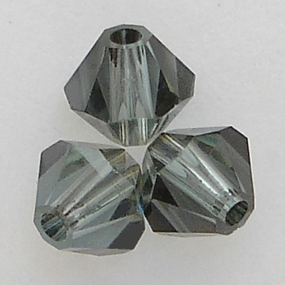 Swarovski Crystal Bicone Beads Indian Sapphire Satin