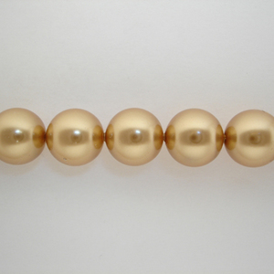 Swarovski Crystal Pearls Bright Gold