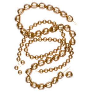 Swarovski Crystal Pearls Vintage Gold