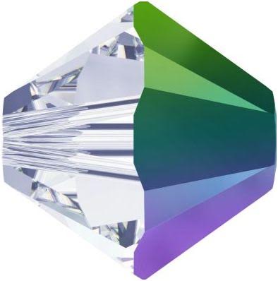 New Swarovski Innovations Fall-Winter-2016-17 Crystal Scarabaeus Green Bicone Beads