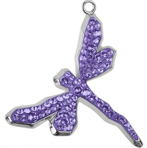 New Swarovski Crystal Dragonfly Charm Pendants Spring Summer 2017 Innovations Images