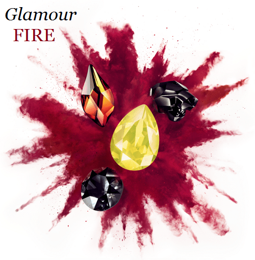 New Swarovski Crystal Spring Summer 2017 Innovations Glamour Fire Color and Trends Inspiration image