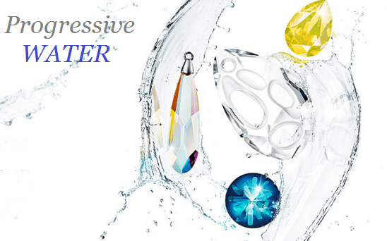 New Swarovski Crystals Spring Summer 2017 Innovations Progressive Water color Trends