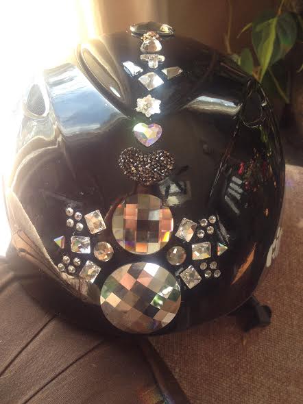 Blinged Helmet 6