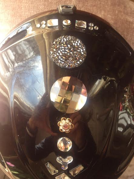 Blinged Helmet 7