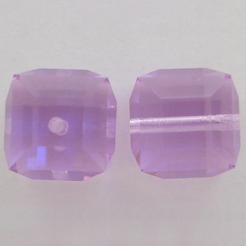 Swarovski Violet Cube Beads