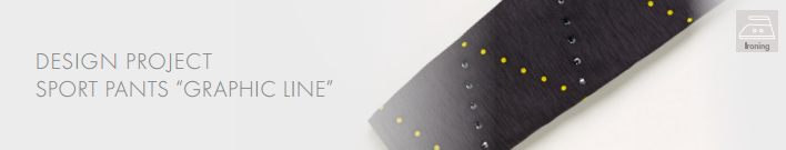 DIY Design Project Applying Swarovski Crystals to pants