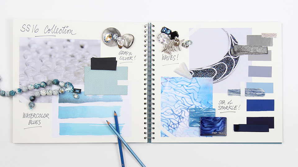 Swarovski Blue Color inspirations