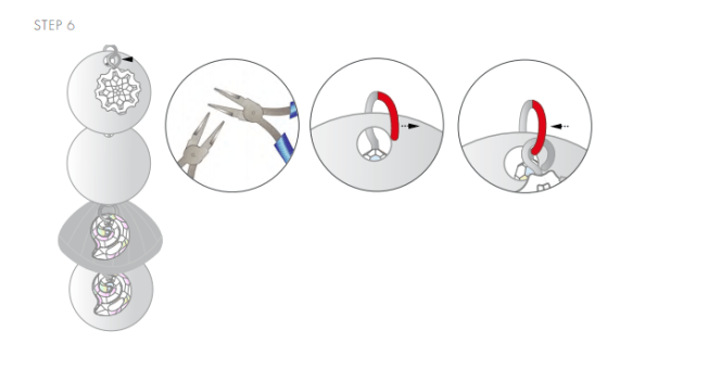 DIY Free Swarovski Crystal Necklace Design and Instructions Step 6