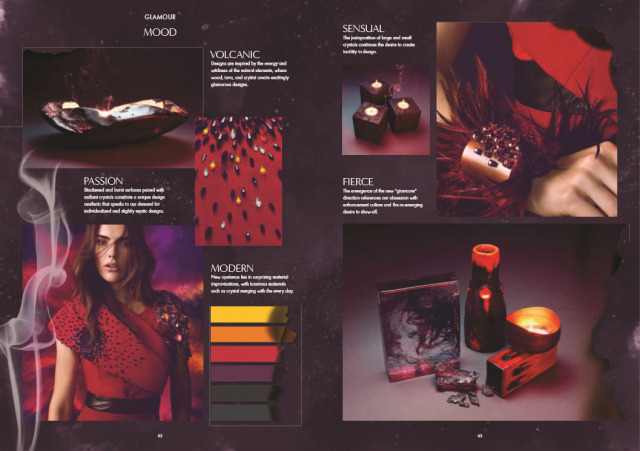 Swarovski Crystal Fire Glamour color and jewelry trends Spring and Summer New Innovations Style