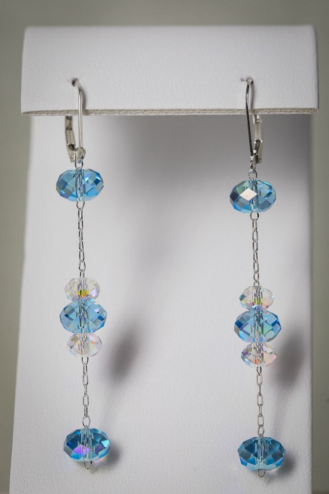 Swarovski Crystal Dangle Earrings