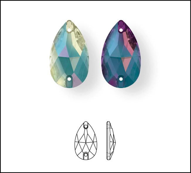 Swarovski_Crystal_ 3230_Nevette_Sew_On_Stone_ New_Crystal_DeLight_Effect